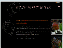Tablet Screenshot of blackforestdiskus.de